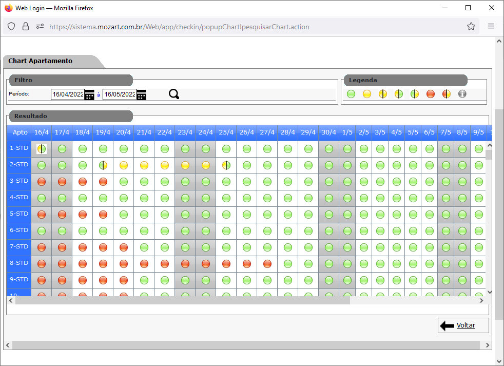 screenshot of Mozart Systems